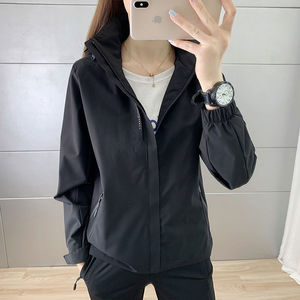 Blouson Bomber d'extérieur Streetwear, fin, unisexe, imperméable, pour le voyage et l'escalade, pour couple, avec impression de logo et motif cœur - Product Image 3