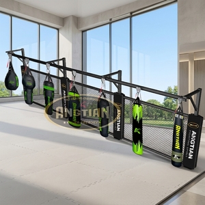 Supporto a Rotaia Personalizzato <span class=keywords><strong>da</strong></span> Fabbrica ANGTian per Sacchi <span class=keywords><strong>da</strong></span> <span class=keywords><strong>Boxe</strong></span> Pesanti con Carrucola/Montaggio Scorrevole - Product Image 4
