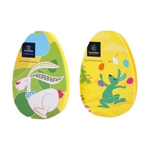 กล่องบรรจุภัณฑ์รูปไข่สีเขียวลายกระต่าย สำหรับบรรจุของขวัญเทศกาลอีสเตอร์ สามารถปรับแต่งได้ตามความต้องการ - Product Image 6