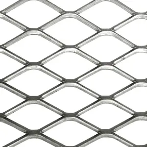 0,5 0,7 1 мм Серебристый автомобильный гриль желоба защитная сетка из алюминиевого расширенного металла