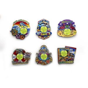 Costa Rica Souvenirs Bahamas Gift Ideas Hot Sale MDF Designs <b>Personalized</b> Punta Cana Sea Boat Beach View Fridge Magnets - Product Image 3