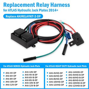 Kit de Fusibles y Relés para Placa de Elevación Hidráulica de Barco, Repuesto de Arnés de Relés para Operaciones en Alta Mar, para Placa de Elevación Modelo ATLAS - Product Image 6