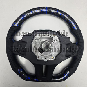 Volante Deportivo de Fibra de Carbono Forjada y Alcántara, el Más Popular, para BMW G20 G30 G01 Serie 3 Serie 5 - Product Image 2