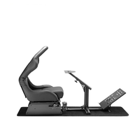 Siège de simulateur de course professionnel, style course automobile, équipement de jeu, support de volant pour volants G29 G920 PXN