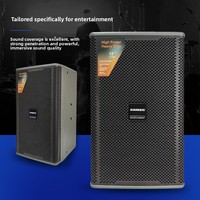 Sistem Speaker Stereo KP052 Seri 10 12 15 Inch Peralatan Audio Profesional untuk Lounge, Kafe, dan Klub KTV