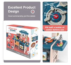 Jeu <span class=keywords><strong>de</strong></span> <span class=keywords><strong>cuisine</strong></span> <span class=keywords><strong>2020</strong></span> pour enfants, ensemble <span class=keywords><strong>de</strong></span> jouets <span class=keywords><strong>de</strong></span> <span class=keywords><strong>cuisine</strong></span> avec 45 pièces à assembler - Product Image 4