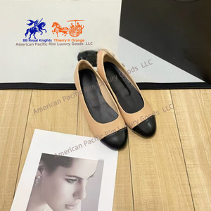 Sandalias Planas CC para Verano, Sandalias de Lujo Primavera 2025, Nuevas Sandalias de Cuero con Punta Cerrada 2025, Nuevas Sandalias Planas de Suela Suave - Product Image 3