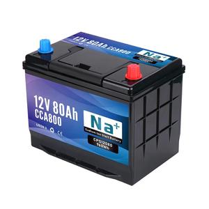 Batterie au lithium YUNFAN 12V 80Ah 800CCA Start-Stop 1000A à impulsion pour démarrage de moteur de véhicule lourd - Product Image 1