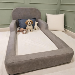 Nueva Cama Infantil 2026, Diseño Bajo al Suelo, con Peluche de Osito, Ecológica, de Espuma, sin Marco, para Sala de Estar, Hotel, Dormitorio - Product Image 2