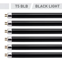 OEM 4W 6W 8W BLB siyah ışık T5 floresan tüp aydınlatma lamba UV ışık