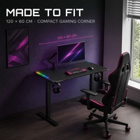 Bureau intelligent AOR à hauteur réglable, à moteur unique, électrique, pour le télétravail, bureau assis-debout, mobilier ergonomique, vente en gros d'usine