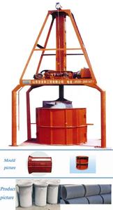 Fabrik preis Hf-1000 vertikale Zentrifugal beton rohr kompression prüfmaschine Vertikale extrudierende Rohr herstellungs maschine - Product Image 4