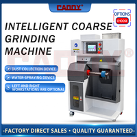 Machine à ébavurer les chaussures CADDY Smart PLC, haute aspiration, résistante au feu, avec système de collecte des poussières