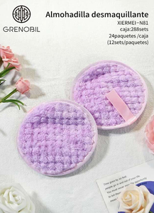 Grenobil Makeup Remover Pads Microfiber 1 Layer For Face Cleansing - Product Image 3