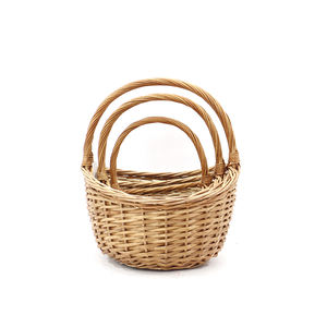 Il <span class=keywords><strong>vimini</strong></span> fatto a mano dell'alimento del tessuto della cucina all'ingrosso decora il cestino per i fiori - Product Image 3