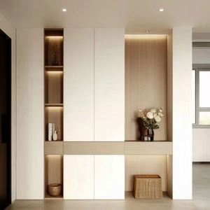 Mueble Zapatero de Lujo, Materiales Ecológicos, Madera Maciza, Tamaño Personalizado, Muebles para Sala de Estar - Product Image 1