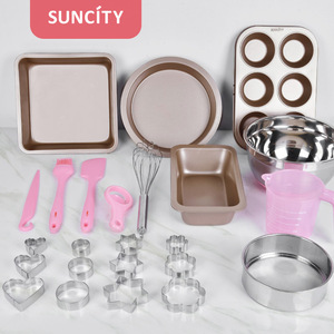 18 Piece Baking Set Non Stick Cake <b>Mold</b> Spatula Oil Brush Demolding Knife Egg Beater Flour Sifter Baking Kit Reusable - Product Image 3