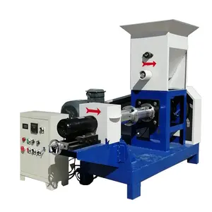 New Home Use Pet Food Processing Line Machinery Dog Cat Food Production Includes Core Motor PLC Gear Fish Feed Included