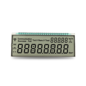 Pantalla LCD Personalizada para Medidor de Energía Htn, Pantalla Reflectante Positiva de 8 Dígitos y 7 Colores Monocromáticos, Fabricante Gy-h67687g - Product Image 1