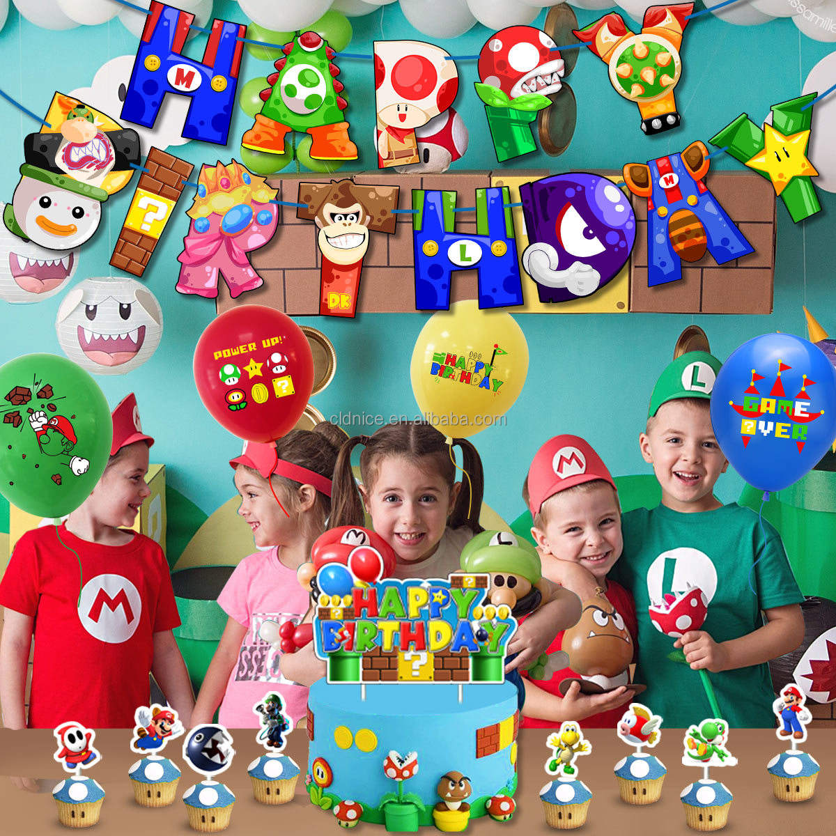 Sonic Birthday Super Mario Birthday Party Decorations Mario Kart