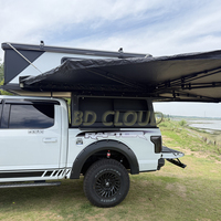 Tente de toit escamotable en aluminium pour pick-up, tente de camping rigide avec auvent pour Ford