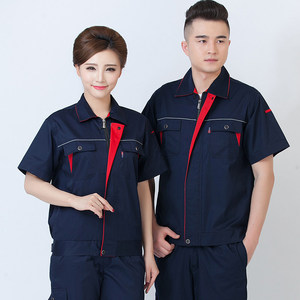 <span class=keywords><strong>Tenue</strong></span> <span class=keywords><strong>de</strong></span> <span class=keywords><strong>travail</strong></span> légère en polyester à manches longues pour <span class=keywords><strong>homme</strong></span> – Ensemble uniforme <span class=keywords><strong>de</strong></span> protection pour la construction, l'atelier et l'usine - Product Image 2
