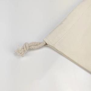 Sac à cordon en coton rose de petite taille, recyclable, de haute qualité, pour bijoux, cosmétiques, parfums, maquillage, emballage cadeau, pochette en mousseline - Product Image 5