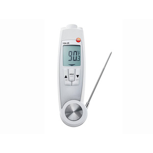 Thermomètre alimentaire pliable étanche Testo 104, neuf et original |   Conception de format de poche |   En stock pour une livraison rapide - Product Image 1