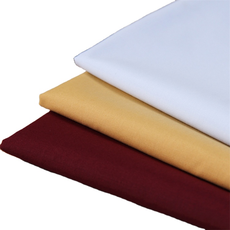 100% хлопчатобумажная ткань для рубашки, хлопчатобумажная ткань из спандекса, тканая хлопчатобумажная ткань для школьной рубашки