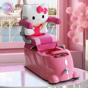 Hello Kitty Pediküre Stuhl Pink <span class=keywords><strong>Kids</strong></span> Pediküre Stuhl Hello Kitty Salon Stühle für <span class=keywords><strong>Foot</strong></span> <span class=keywords><strong>Spa</strong></span> <span class=keywords><strong>Massage</strong></span> - Product Image 1