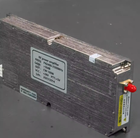 Solid-State High-Power Continuous Radio Station 1000-6000Mhz 30W RF Power Amplifier Module Used for FPV Electronic Components