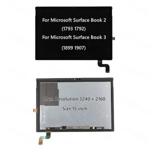 Pantalla Táctil LED LCD Brillante de 15 Pulgadas para <span class=keywords><strong>Microsoft</strong></span> <span class=keywords><strong>Surface</strong></span> Book 2 1793 1792/Book 3 1899 1907 - Product Image 1