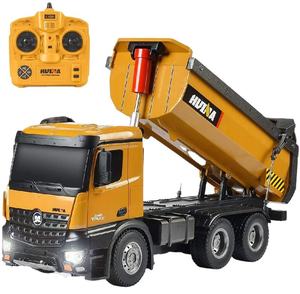 <span class=keywords><strong>HUINA</strong></span> <span class=keywords><strong>1573</strong></span> Camión Volquete RC a Escala 1:14 de 2.4GHz y 10 Canales con Luces LED, Construcción Metálica, Cargador Incluido - Product Image 3
