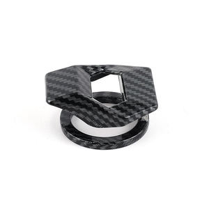Decorative Sporty High Quality Zinc Alloy Engine Start Stop <b>Switch</b> <b>Button</b> Cover Sticky Design for Car Interior <b>Push</b> <b>Button</b> Panel - Product Image 1