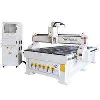 Routeur CNC 1325 3 axes avec moteur 3KW, table à aspiration sous vide 4x8ft, machine de gravure et de découpe du bois, MDF, contreplaqué, acrylique, armoires