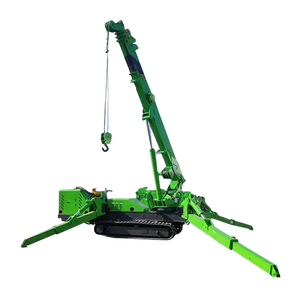 Chinesischer Mini-Raupenkran mit Teleskopausleger 3/5/8/10/12 Tonnen, Geländegängiger Spinnenkran, Tragbarer Baukran - Product Image 3