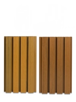 Paneles de Pared WPC Modernos para Exteriores, Resistentes al Agua y a la Corrosión, con Patrón Floral, Alto Volumen de Ventas