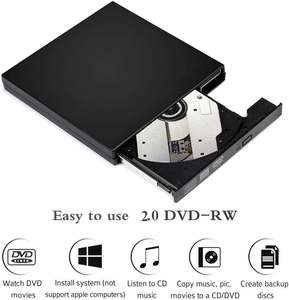 <span class=keywords><strong>Lecteur</strong></span> optique USB 2.0, <span class=keywords><strong>lecteur</strong></span> de CD-RW, <span class=keywords><strong>lecteur</strong></span> de <span class=keywords><strong>DVD</strong></span> externe portable, <span class=keywords><strong>enregistreur</strong></span> <span class=keywords><strong>pour</strong></span> ordinateur portable, <span class=keywords><strong>PC</strong></span> 7/8 - Product Image 5