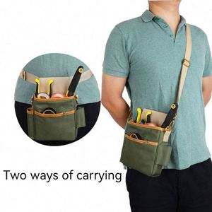 Sac de transport de luxe robuste et personnalisé pour outils de golf, fabriqué en usine BSCI, avec pochette ceinture pour électricien, charpentier et constructeur - Product Image 6