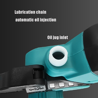 2025 nouveau Style scie à chaîne découpeuse de bois avec 21V batterie arbre Cutter 210mm peut scie à perche amovible