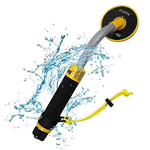 PI-IKING750 Pulse Induction Waterproof Pinpointer Underground Water Metal Detector IP68 Fully Waterproof Metal Detector