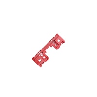 Riel de guía ZSTC Schroff Nvent con codificación para CompactPCI/VME64xPC, 160 mm 220 mm, ancho de ranura de 2 mm 2,5 mm, gris rojo 64568-086 64568-085