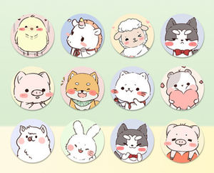 Disesuaikan anak-anak kartun sekali pakai Band-Aids bulat perban tahan air bernapas PVC dan PE fitur keselamatan - Product Image 4