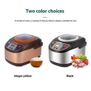 Fornello di riso elettrico intelligente da 5l in acciaio inossidabile con grande capacità di prenotazione pentola da cucina uso domestico esportazione del commercio estero - Product Image 4