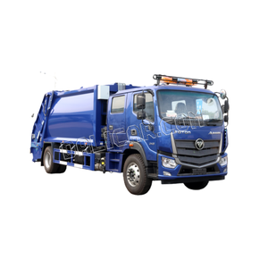 Camion à ordures bon marché de compression de Double-rangée de Foton de 14 tonnes 14 mètres cubes à vendre en Chine - Product Image 6