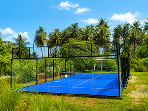 Solution complète pour terrain de sport Inolp, ensemble complet de matériaux, tapis professionnel mobile pour sol de salle de sport, revêtement pour terrain de volley-ball - Product Image 1