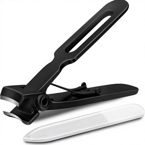 VANWIN Tagliaunghie Professionale in Acciaio Inossidabile con Apertura a Gola Larga da 16 mm, Lama Curva e Lima per Unghie Spesse, Uso Adulti - Product Image 3