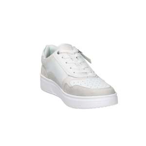 Donna Sneakers White 3.5 Cm Heel Size 40 Canvas Trendy <b>Shoes</b> - Product Image 4