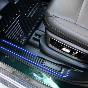 พรมปูพื้นรถยนต์ KQD แบรนด์ดัง ป้องกันทุกสภาพอากาศ ขนาดสั่งทำพิเศษ พอดีอย่างสมบูรณ์แบบ 5D หรูหรา สำหรับรถยนต์รุ่นต่างๆ สำหรับ Lixiang L9 - Product Image 5