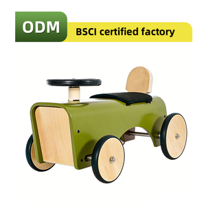 Jouets en bois pour enfants, tracteur à roulettes, vélo d'équilibre pour bébés de <span class=keywords><strong>12</strong></span> <span class=keywords><strong>mois</strong></span> et plus, vente en gros directe d'usine, conforme aux normes CE EN71 ASTM CPC - Product Image 3